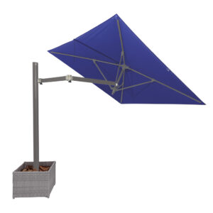 Ombrelone Lateral Suny Quadrado Base Cachepô